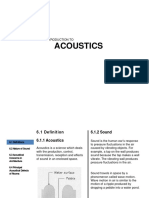 Introduction To Acoustics