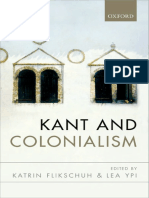Flikschuh-Ypi-Kant and Colonialism - Historical and Critical Perspectives PDF