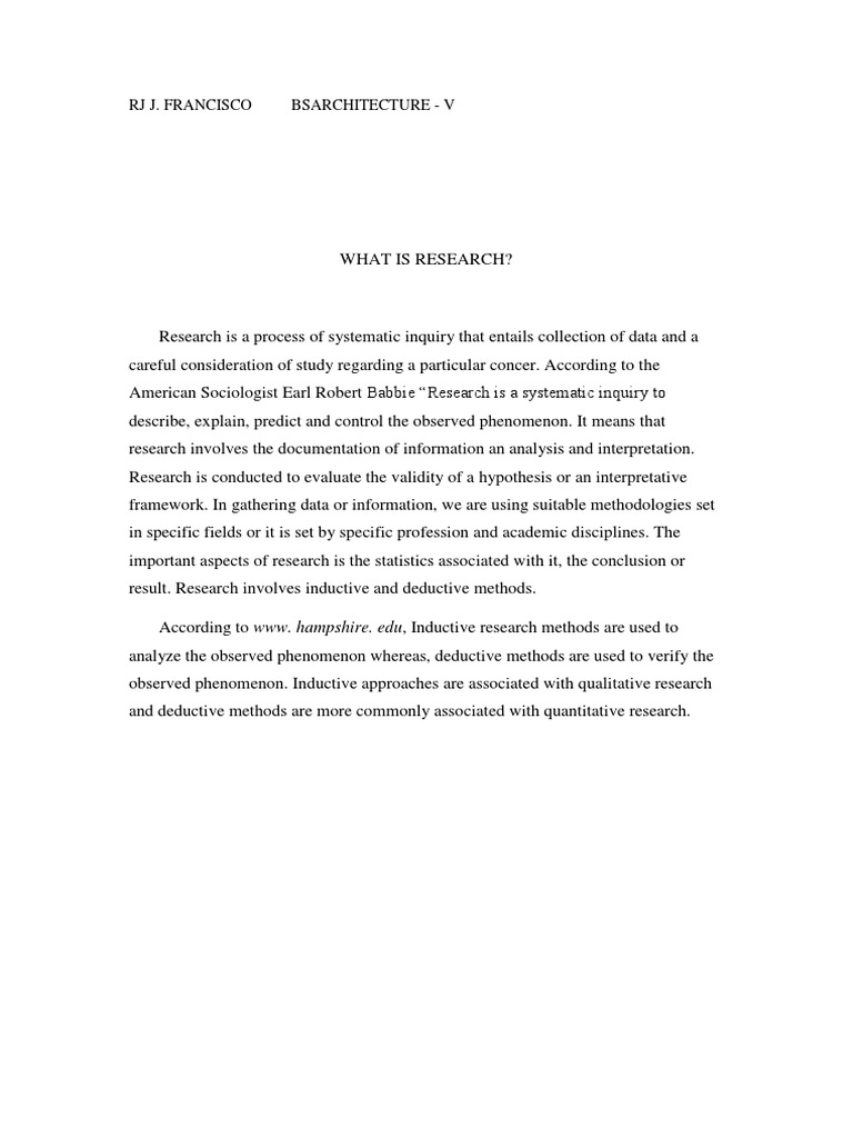 What Is Research PDF