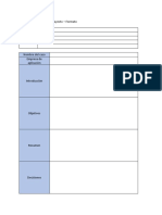 Información General Del Proyecto Formato