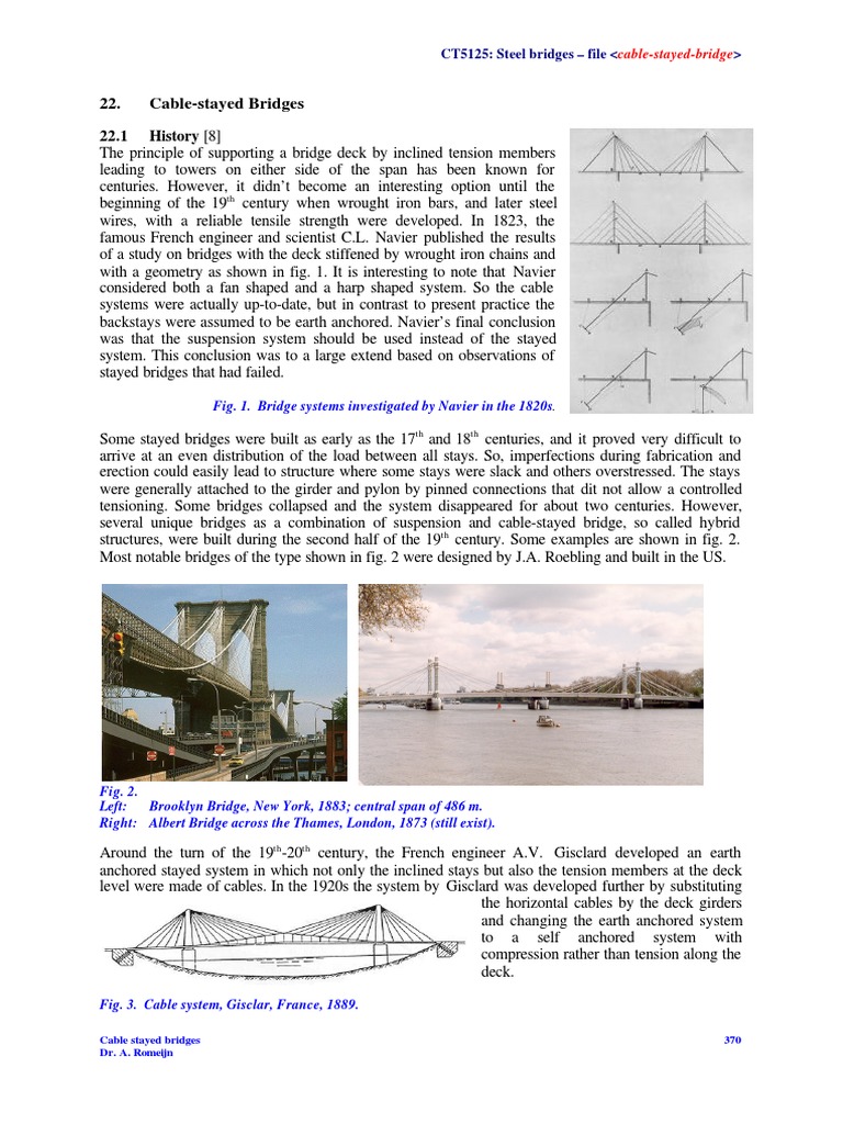 Strömsund Bridge: A Cable-Stayed Landmark | PDF | Bridge | Civil ...