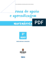 Cadernos de Matemática 5o ano