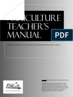 Agriculture Teacher's Manual