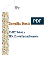 Cinemática Direct Del Robot PDF