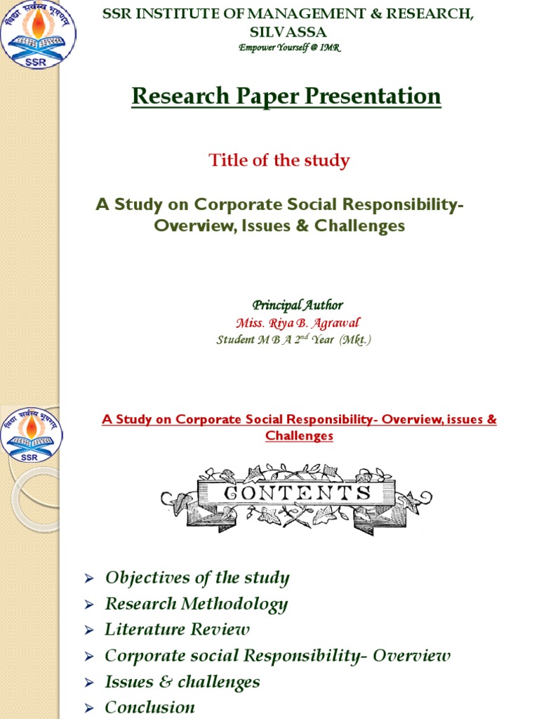 Corporate social responsibility research topics picture