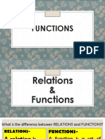 Functions & Relations