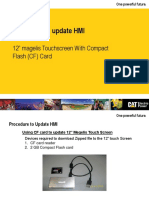 Procedure To Update HMI: 12" Magelis Touchscreen With Compact Flash (CF) Card