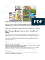 Buku Panduan Harvest Moon Hero Leaf of Village PDF