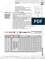 Crosby G-2130 Shackle Data Sheet PDF