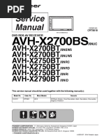 Manual de Servicio Pioneer 2700