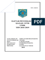 Buku Penyerahan Ijazah 2019