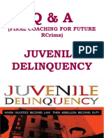 Q & A For Juvenile Deliquency