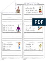 Comprensión Lectora de Frases Copia Las Frases Correctas Ligada 1 PDF
