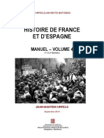 Histoire de France Et D'Espagne: Manuel - Volume 4