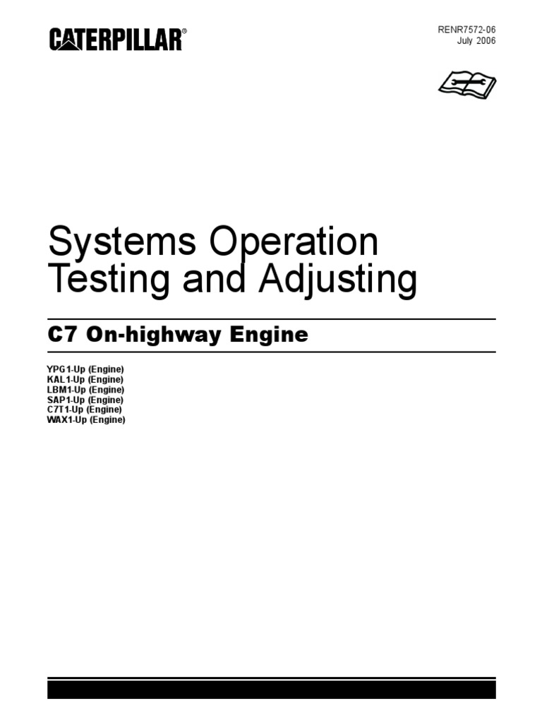 C7-Specifications Systems Operation Testing and Adjusting | PDF | Fuel ...