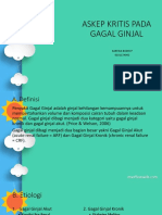 Askep Kritis Pada Gagal Ginjal