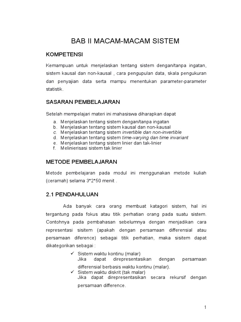 Bab 2 | PDF | Metode & Bahan Ajar | Sains & Matematika