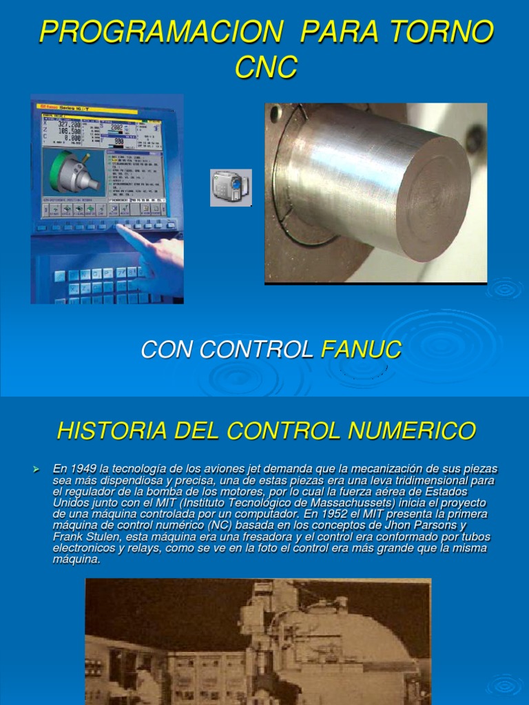 Programacion Torno Cnc Fanuc | Perforar | Mecanizado