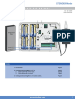 Xtender Mode: Application Note