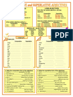 Comparative and Superlative Adjectives