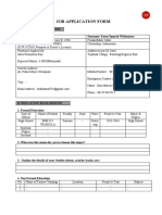 Job Application Form (Idp)