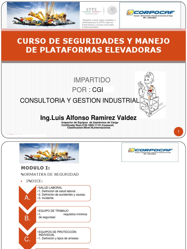 3-2013-02-18-1-Curso de Seguridad y Manejo en Plataformas Elevadoras ...