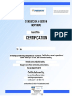 CERTIFICACION