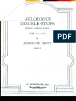 Trott, J. Melodious Double Stops - Yost