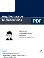 Sesion01 Arquitectura de Microservicios