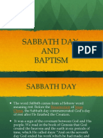 SABBATH&BAPTISM
