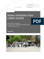 Sidra Input Guide