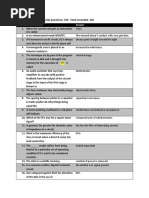 Module: ELEC 03 Total Questions: 100 Total Recorded: 100: Answer