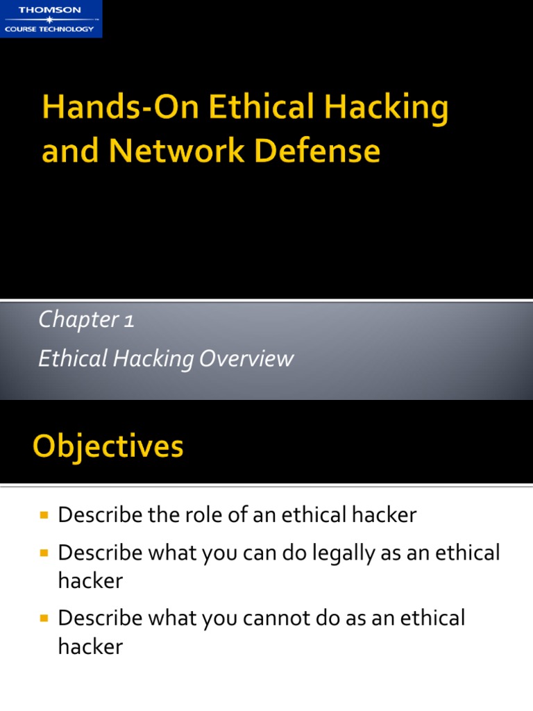 CH 01 | PDF | Security Hacker | White Hat (Computer Security)