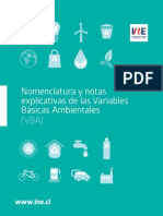 Manual de Nomenclatura y Notas Explicativas de Las Variables Basicas Ambientales