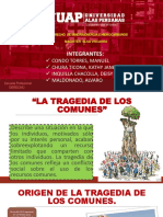 DERECHO MINERO - Tragedia de Los Comunes GRUPO 5