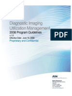 American Imaging Management Diagnostic Imaging Utilization Policies