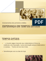 Esperança Em Tempos Difíceis