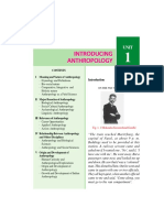 09 - Anthropology Unit 01 PDF