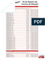 Aplicações Kit Reparo Coluna de Direção Spicer PDF