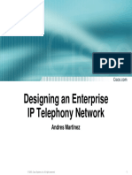 Designing an Enterprise IPT Network