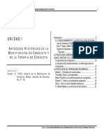 Modificación de Conducta