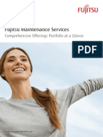 Fujitsu Maintenance Services: Comprehensive Offerings Portfolio at A Glance