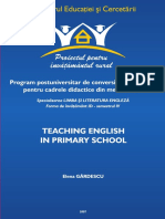Teaching English in Primary School PDF