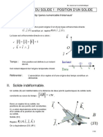 Cours Cinématique 1