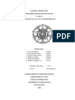 Laporan Sementara Acara 1 Kel 4 A3