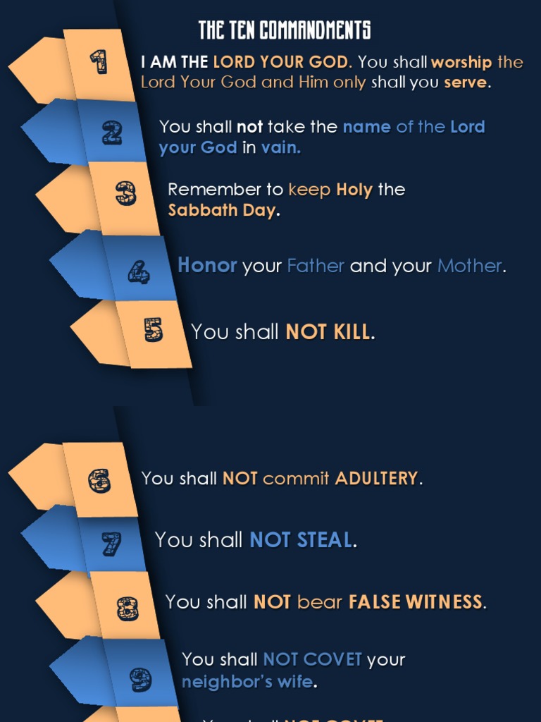 First Commandment Download Free PDF Ten Commandments Idolatry