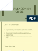 Intervención en Crisis