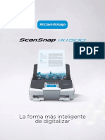 ScanSnap IX1500 Brochure-ESP