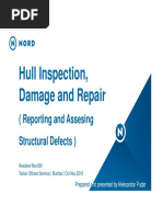 Ship Hull Thickness Measurement Guide | PDF | Surveying | Ships