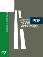 INSTRUCCIÓN para el diseño de firmes de la red de carreteras de Andalucía